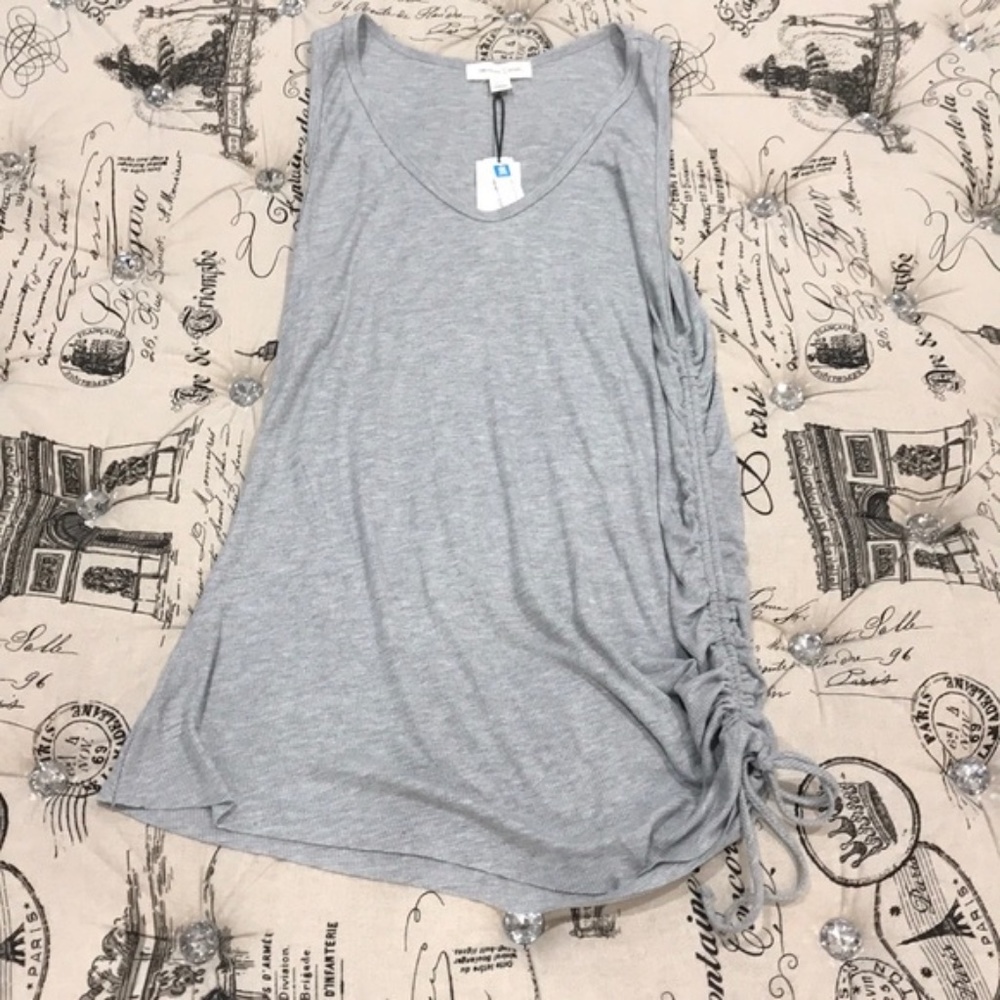 Treasure & Bond Ribbed Side Cinch Tank - Picture 6 of 6